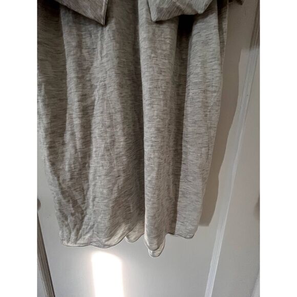 Womens 3.1 Phillip Lim Strap Multilayer Folded Dress Jersey Knit Gray Size 6 - Picture 4 of 7